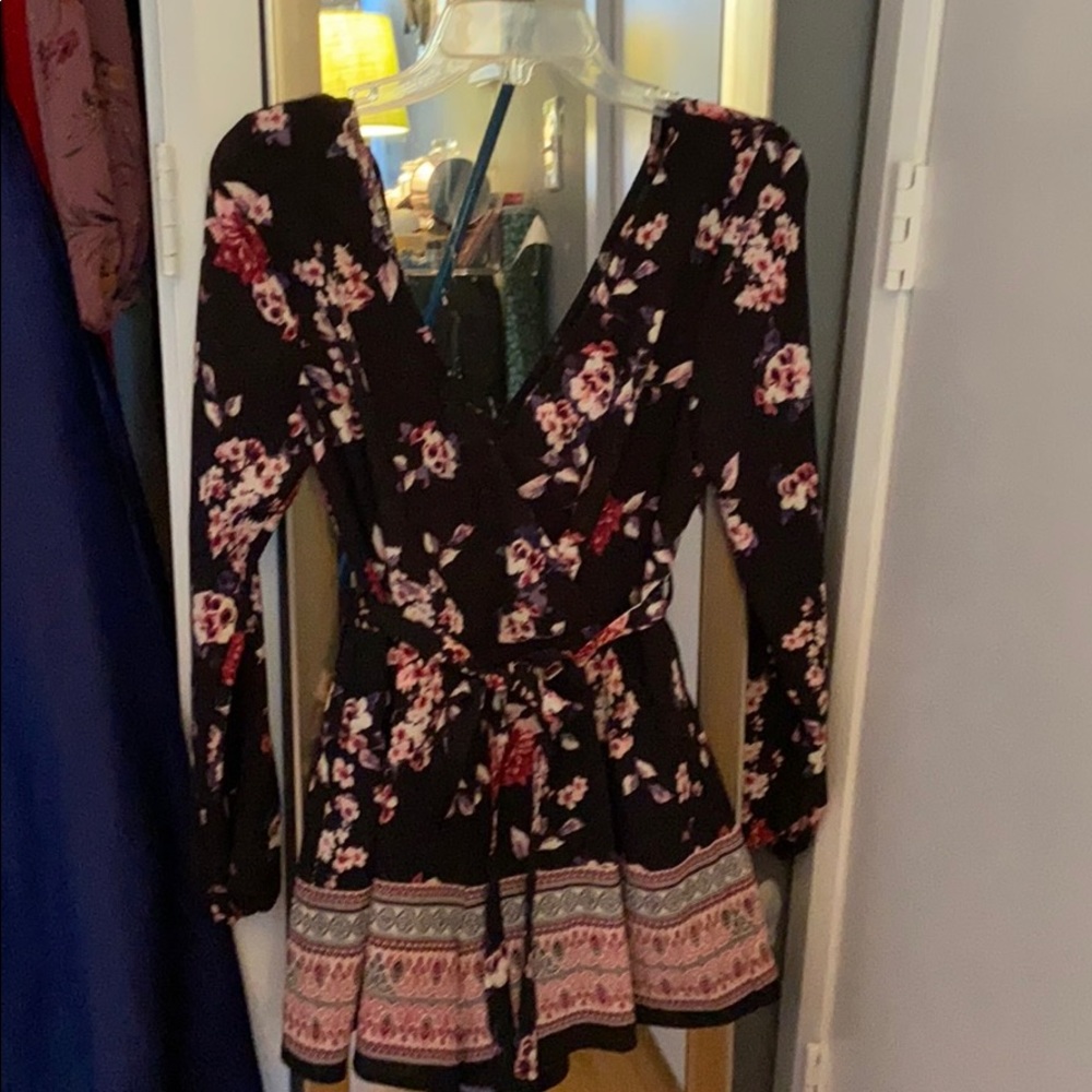 Long sleeve romper
